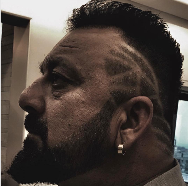 Sanjay Dutt Appeared in Movie with New Look