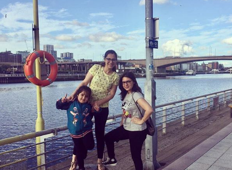 Faysal Qureshi’s family in Glasgow, Scotland
