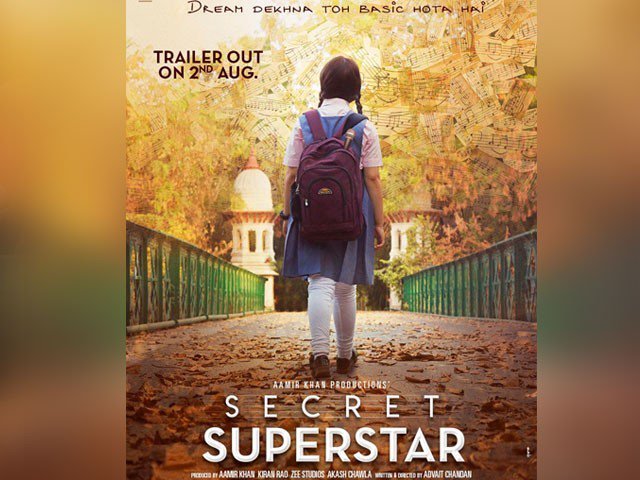 Aamir Khan releases poster of his new film Secret Superstar