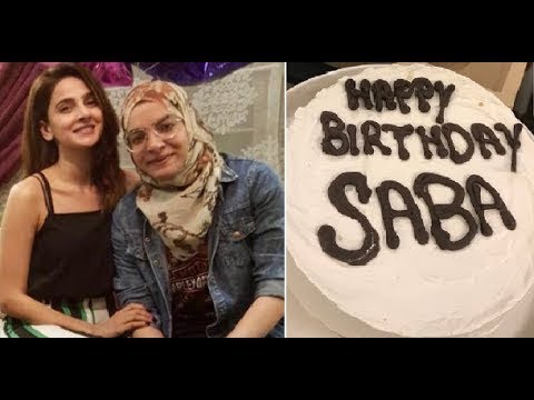 Saba Qamar Breath Taking Birthday Celebration Pictures